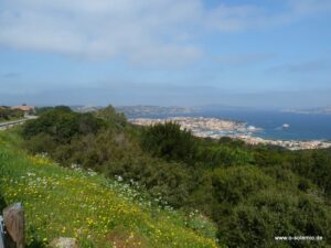 Fähranleger nach la Maddalena in Palau