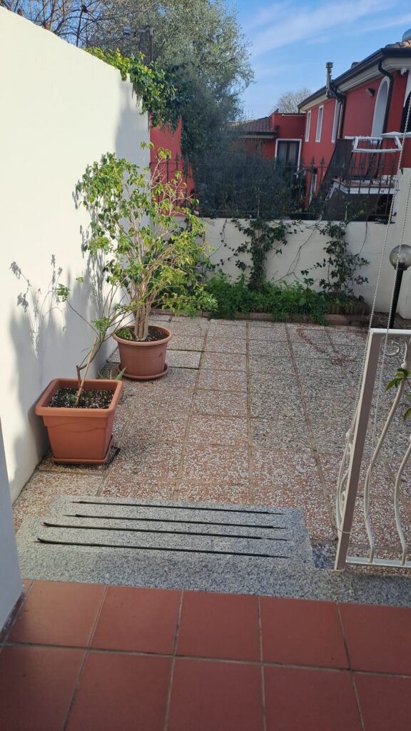 Kleiner Hofbereich vor dem Appartement