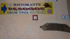 Italien, Sardinien, Westen, Cuglieri,Trattoria Desogos