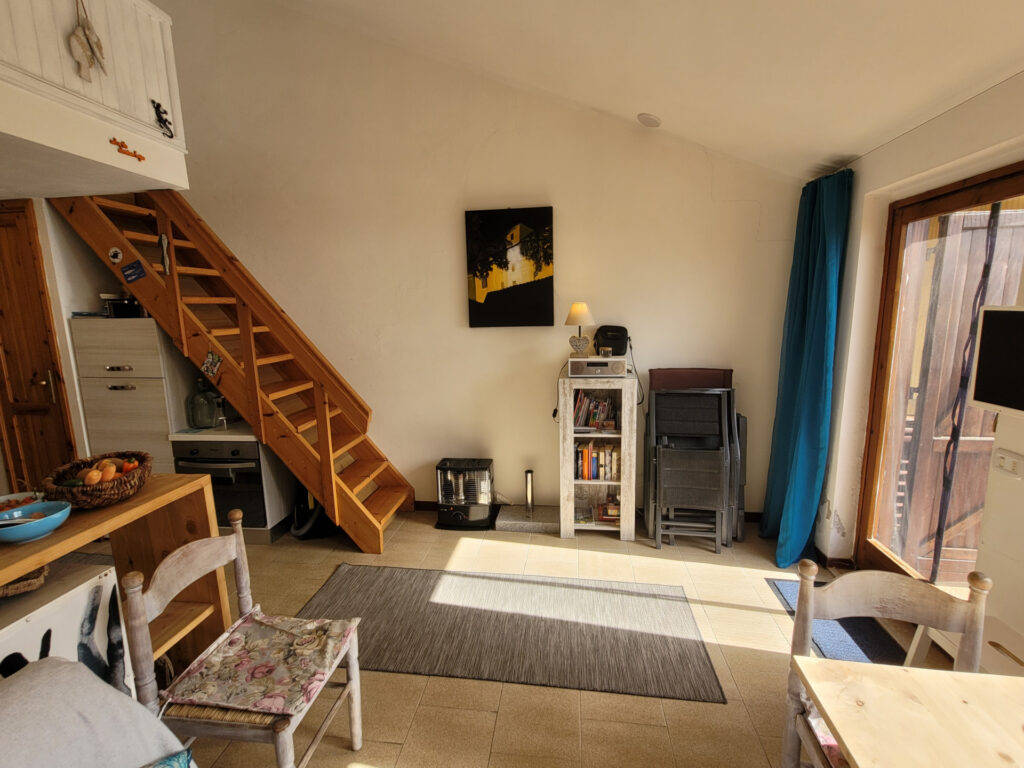 Treppenaufgang zum zweiten Schlafzimmer