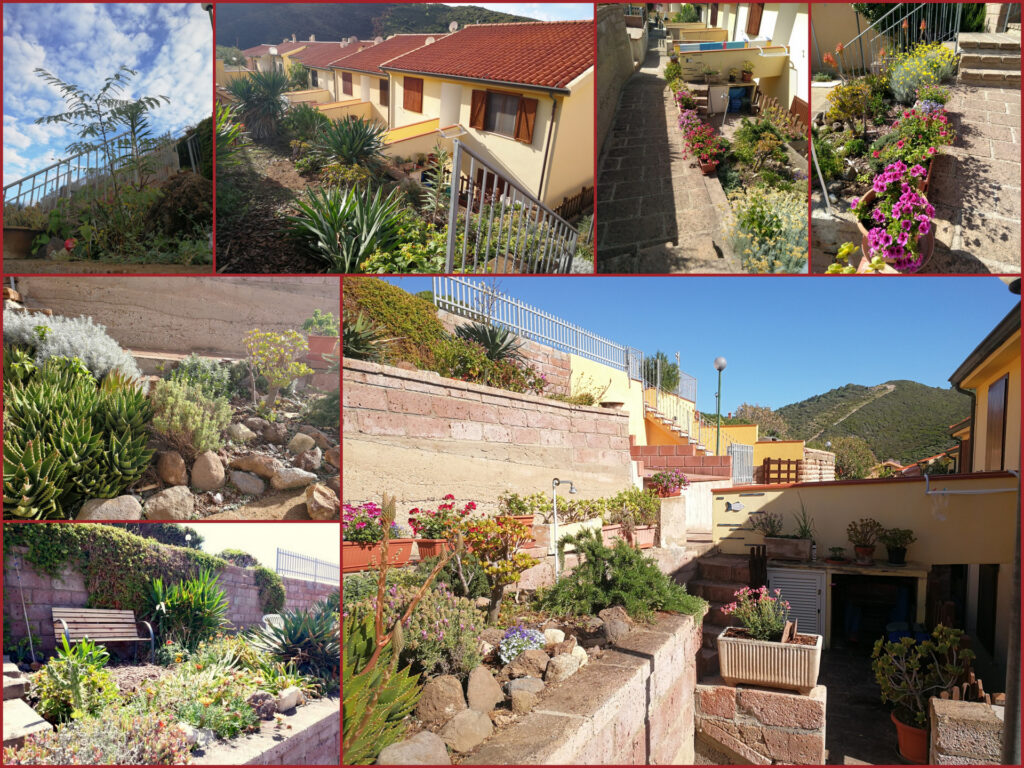 Gartencollage Aquamare, Porto Alabe