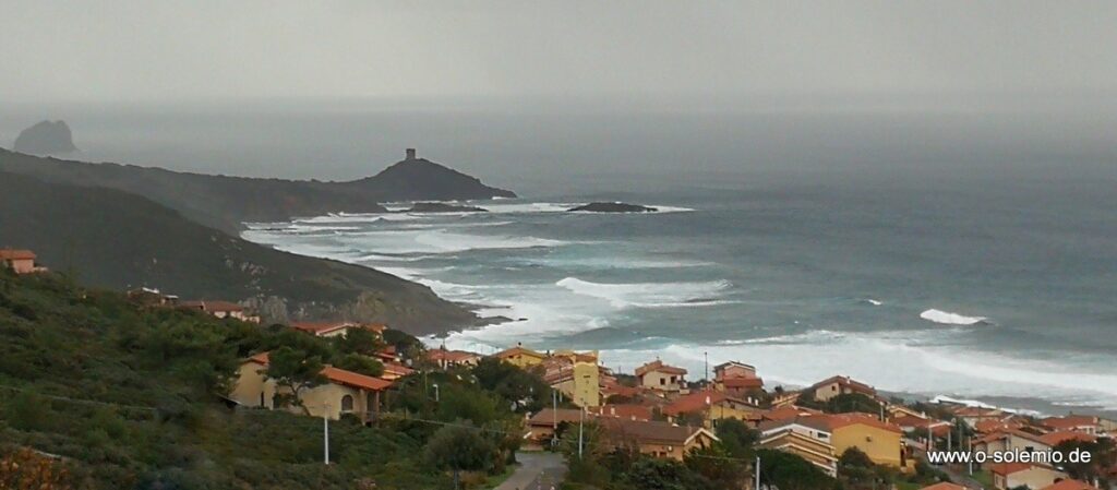 Porto Alabe ist auch im Winter reizvoll, der Meerblick sensationell