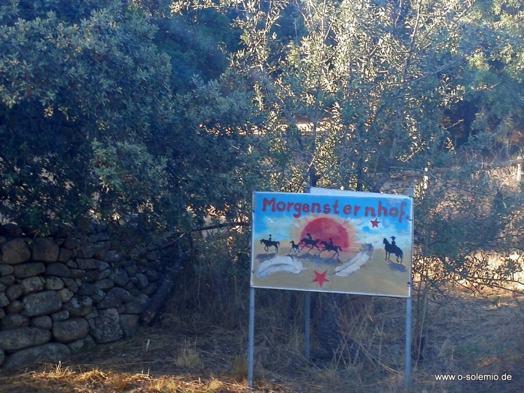 Sardinien, Padru, Hof Morgenstern