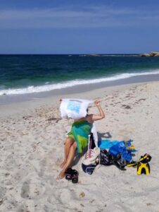 Am Strand von Is Arrutas