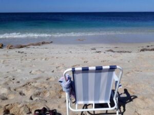 Am Strand von Is Arrutas