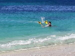 Am Strand von Is Arrutas