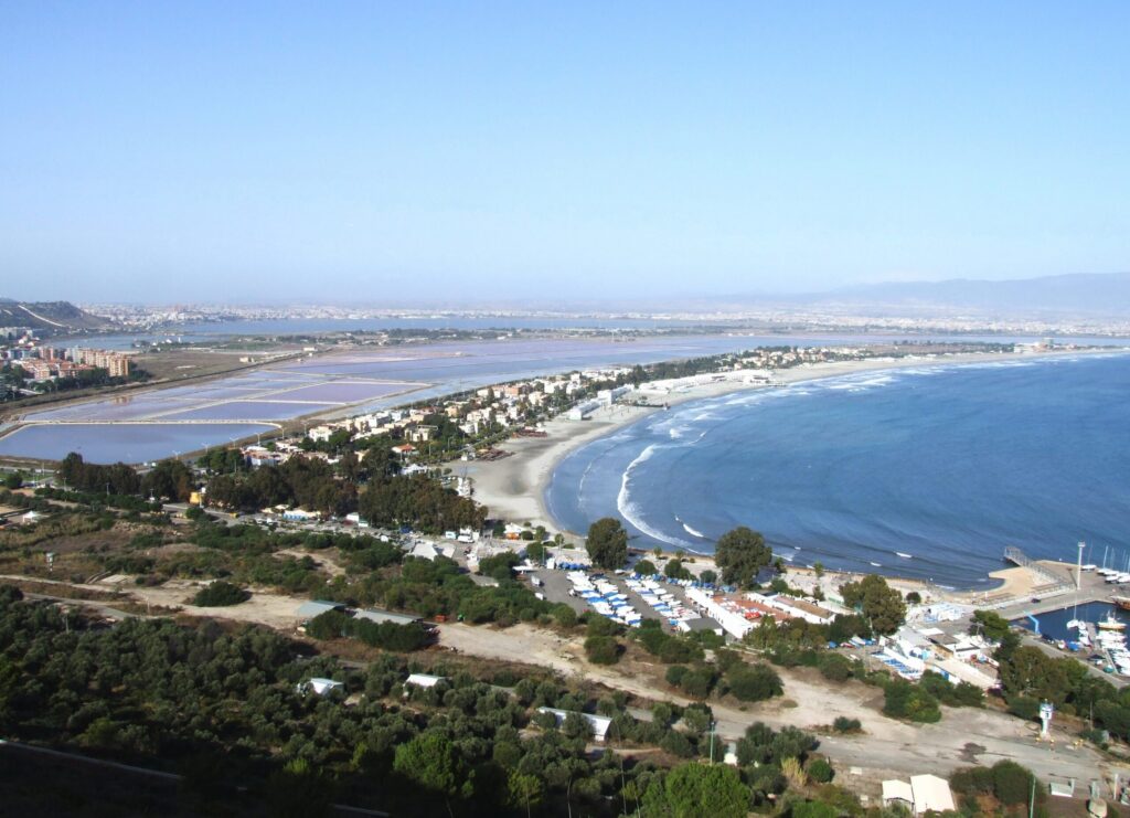 Poetto, Hausstrand von Cagliari
