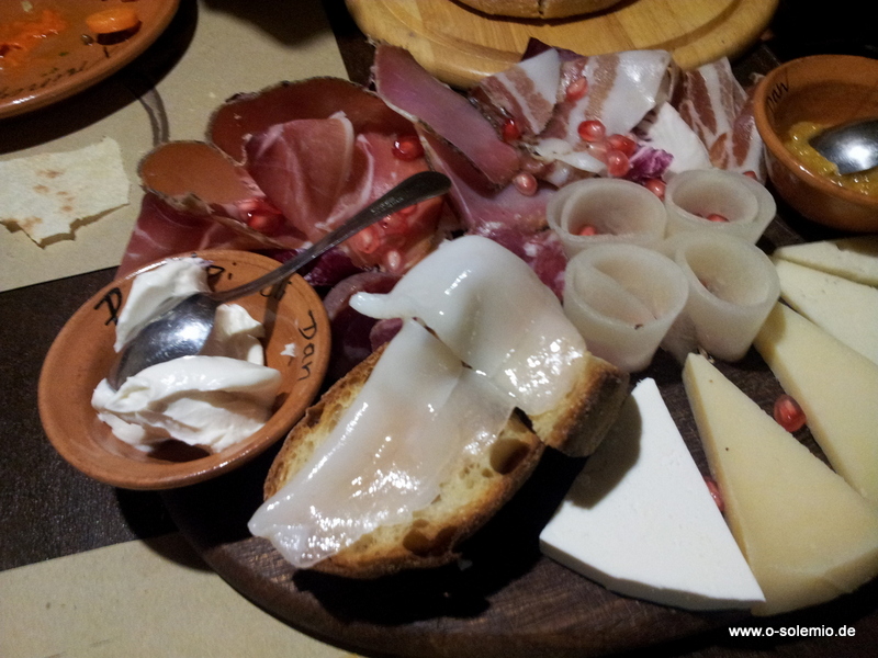 Leckereien in Cagliari - Restaurant I pricipi di dan