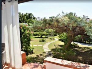 Blick in den Garten, Ferienhaus Camboni, Costa Rei