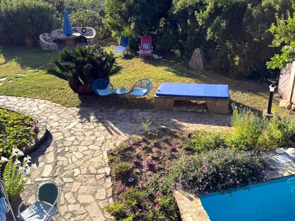 Vogelperspektive Garten Sa Petra Ruja