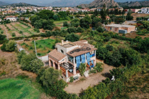 aus der Vogelperspektive: Casa delle Rose