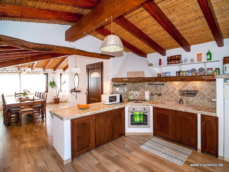 Küchenbereich im Casa Piras, Brunella, Budoni