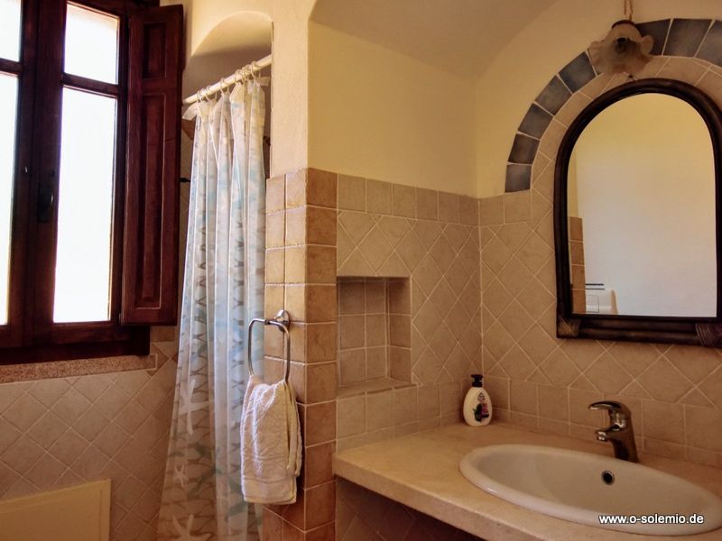 Badezimmer im Casa Campagna mit Dusche, Bidet und WC