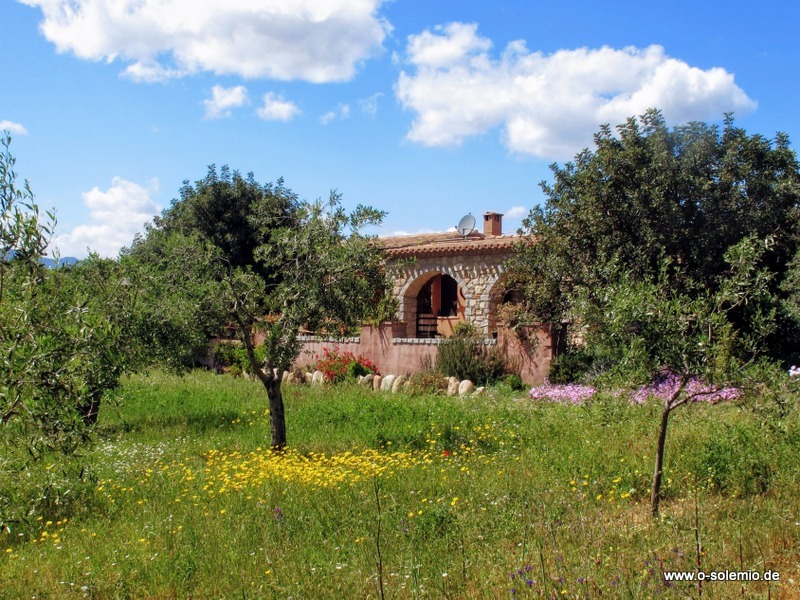 Freistehend im großen Garten, Casa Campagna
