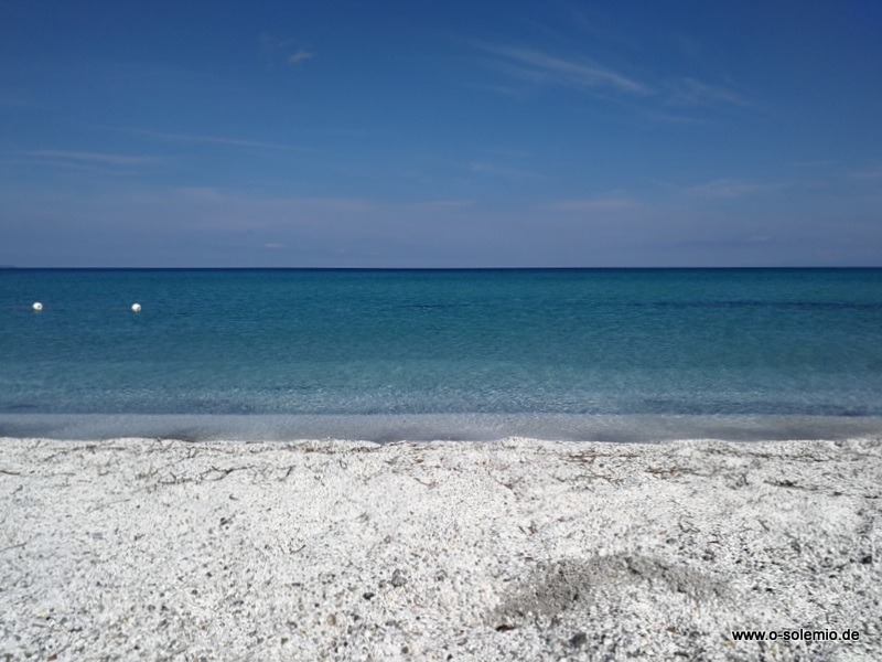 Weiß und blau: Strände an der Ostküste von Sardinien