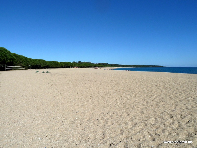 Sardinien, Osten, Strand von Bari Sardo
