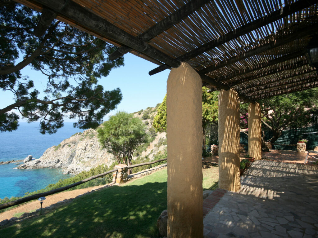 Fantastischer Blick von der Veranda