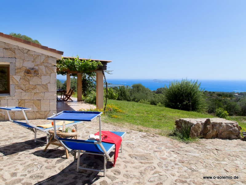 Aglientina – freistehendes Ferienhaus nahe San Pantaleo, Osten