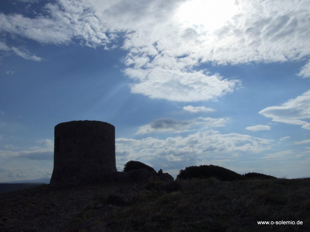 Sardinien, Westen, Planargia,Tentizzos, Torre Argentina
