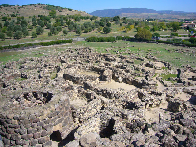 Nuraghenanlage Su Nuraxi in Barumini Nuraghenanlage Su Nuraxi in Barumini