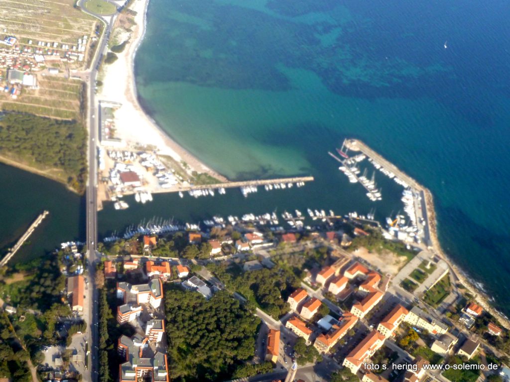 Flug über Sardinien, Fertilia, Alghero