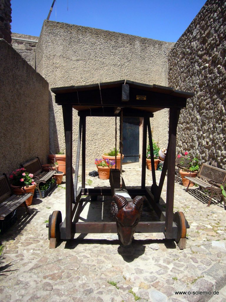 Castelsardo, die Burg