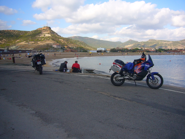 Mit dem Motorrad entlang der Westküste Sardiniens- ein Traum! Fotos Sigrid Hering